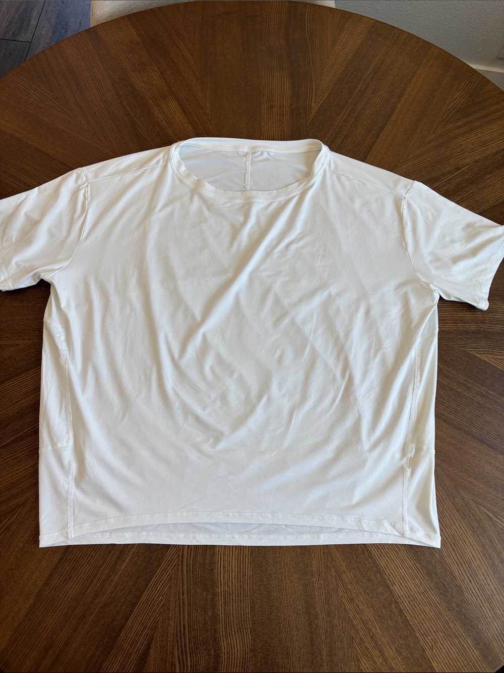 Athleta White Short Sleeve Tee